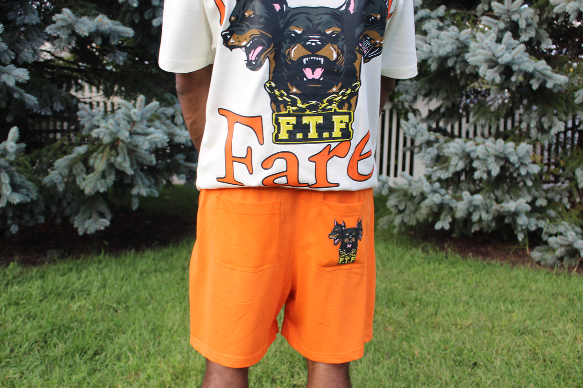 Cerberus I - Orange Shorts
