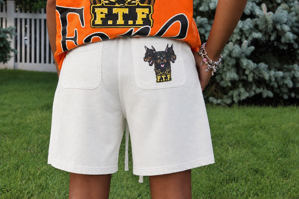 Cerberus I - Cream Shorts