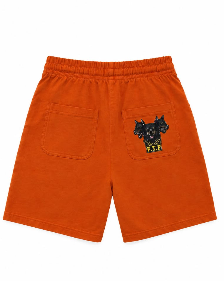 Cerberus I - Orange Shorts